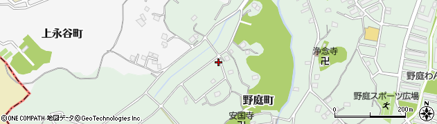 神奈川県横浜市港南区野庭町2161周辺の地図