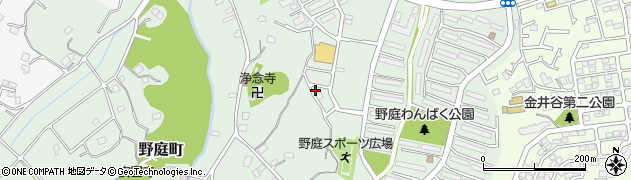 神奈川県横浜市港南区野庭町667-36周辺の地図
