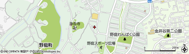 神奈川県横浜市港南区野庭町667-35周辺の地図