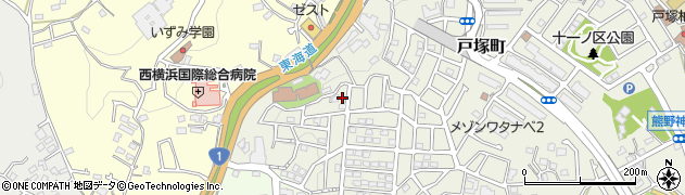 神奈川県横浜市戸塚区戸塚町1939周辺の地図