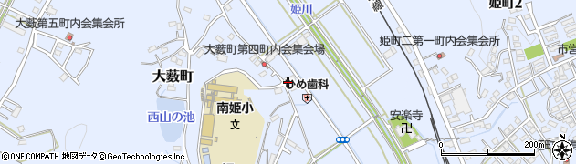 岐阜県多治見市大薮町1046周辺の地図