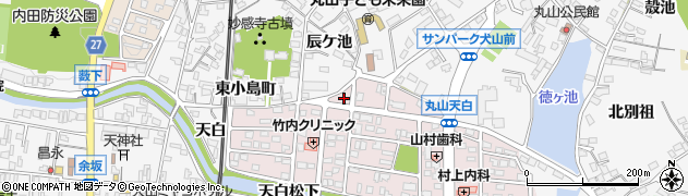 愛知県犬山市丸山天白町93周辺の地図