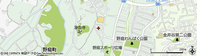 神奈川県横浜市港南区野庭町667-60周辺の地図