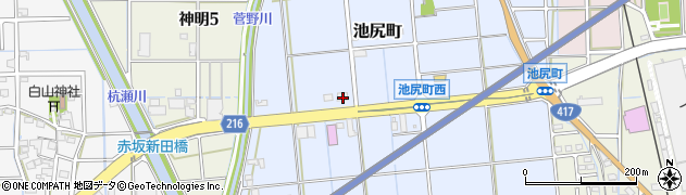 木里吉里周辺の地図