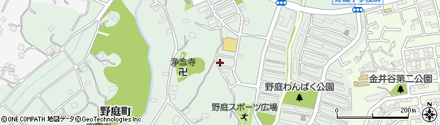 神奈川県横浜市港南区野庭町667-31周辺の地図