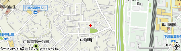 神奈川県横浜市戸塚区戸塚町2680-18周辺の地図