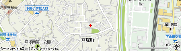 神奈川県横浜市戸塚区戸塚町2680-17周辺の地図