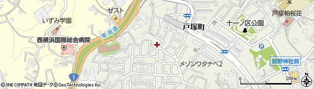 神奈川県横浜市戸塚区戸塚町1988-33周辺の地図