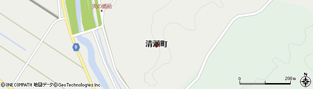 島根県安来市清瀬町周辺の地図