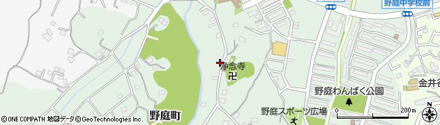 上野庭の自然周辺の地図