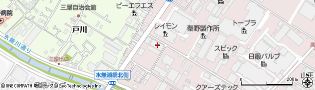 神奈川県秦野市曽屋66周辺の地図