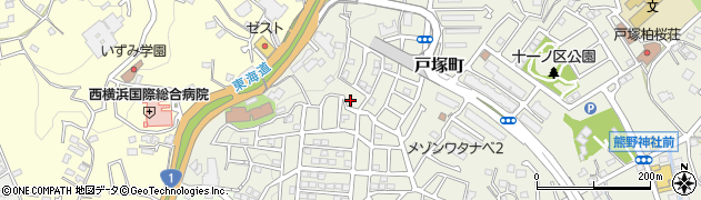 神奈川県横浜市戸塚区戸塚町1988-32周辺の地図