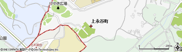 神奈川県横浜市港南区上永谷町周辺の地図