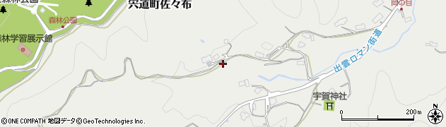 島根県松江市宍道町佐々布1234周辺の地図