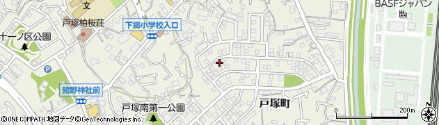 神奈川県横浜市戸塚区戸塚町2708周辺の地図