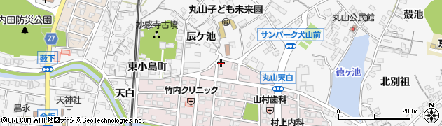 愛知県犬山市丸山天白町159周辺の地図