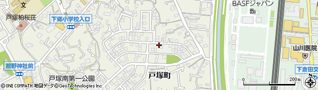 神奈川県横浜市戸塚区戸塚町2680-12周辺の地図