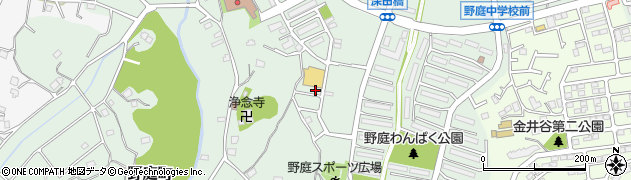 神奈川県横浜市港南区野庭町667-15周辺の地図