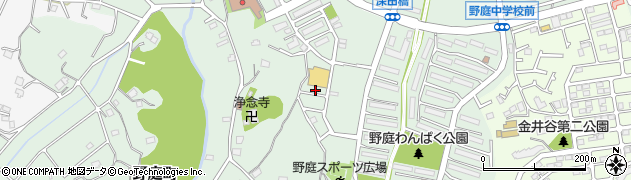 神奈川県横浜市港南区野庭町667-59周辺の地図