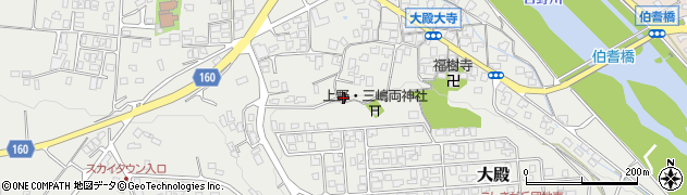 鳥取県西伯郡伯耆町大殿1466周辺の地図