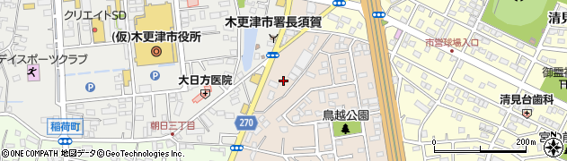 いきなりステーキ 木更津店周辺の地図
