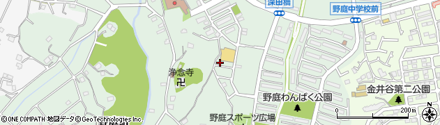 神奈川県横浜市港南区野庭町667-56周辺の地図