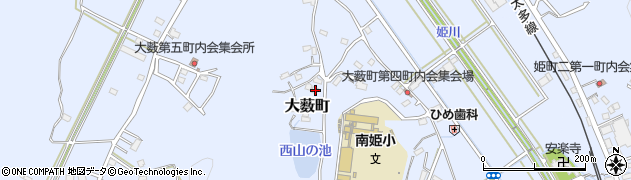 岐阜県多治見市大薮町1217周辺の地図