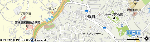 神奈川県横浜市戸塚区戸塚町1988-40周辺の地図