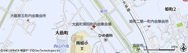 岐阜県多治見市大薮町1061周辺の地図