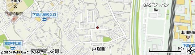 神奈川県横浜市戸塚区戸塚町2680-3周辺の地図