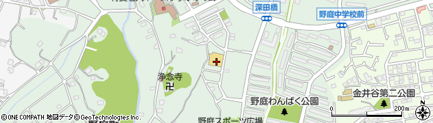 神奈川県横浜市港南区野庭町667-1周辺の地図
