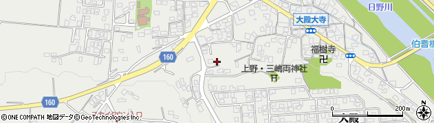 鳥取県西伯郡伯耆町大殿1480周辺の地図