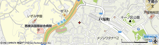 神奈川県横浜市戸塚区戸塚町1988周辺の地図
