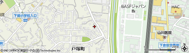 神奈川県横浜市戸塚区戸塚町733-6周辺の地図