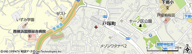 神奈川県横浜市戸塚区戸塚町1988-58周辺の地図