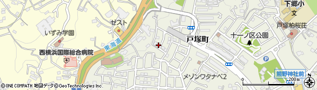神奈川県横浜市戸塚区戸塚町1988-24周辺の地図