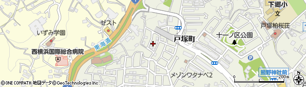 神奈川県横浜市戸塚区戸塚町1988-38周辺の地図