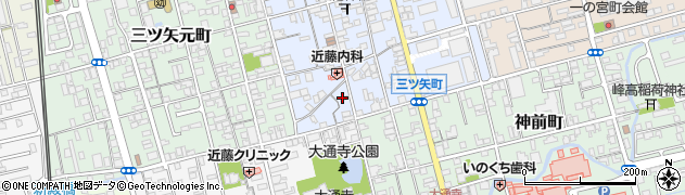 株式会社スエヒロ　三ツ矢店周辺の地図