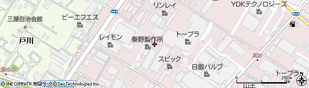 神奈川県秦野市曽屋116周辺の地図