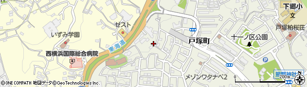 神奈川県横浜市戸塚区戸塚町1988-3周辺の地図
