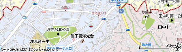 神奈川県横浜市磯子区洋光台1丁目12周辺の地図