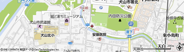 愛知県犬山市犬山東古券733周辺の地図