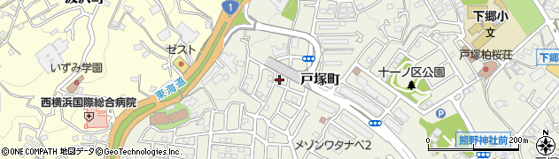 神奈川県横浜市戸塚区戸塚町1988-45周辺の地図