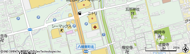 ゲオ　長浜店周辺の地図