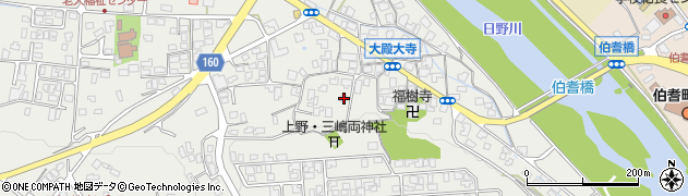 鳥取県西伯郡伯耆町大殿1456周辺の地図