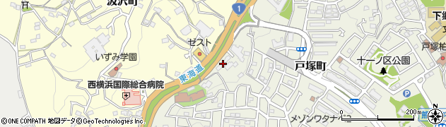 神奈川県横浜市戸塚区戸塚町1991-2周辺の地図