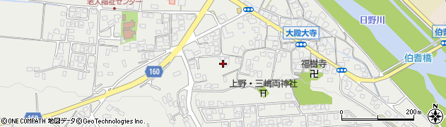 鳥取県西伯郡伯耆町大殿1477周辺の地図