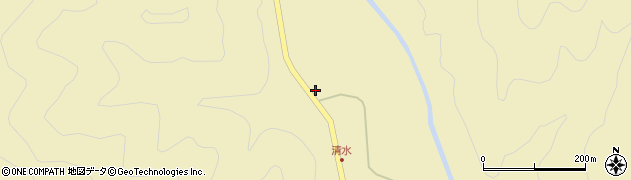 京都府綾部市五津合町（赤谷）周辺の地図
