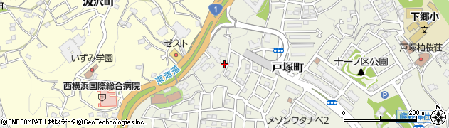 神奈川県横浜市戸塚区戸塚町1988-19周辺の地図