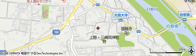 鳥取県西伯郡伯耆町大殿1464周辺の地図